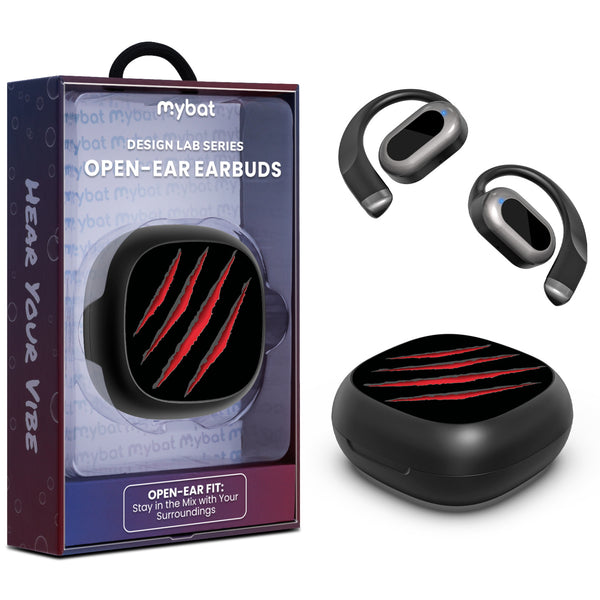 MyBat Design Lab Open-Ear Earbuds - Black - Claw Marks - MFHSBTST251-231-1.jpg