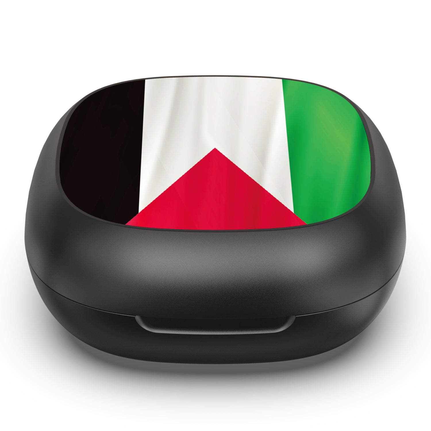 MyBat Design Lab Open-Ear Earbuds - Black - Palestine Flag - MFHSBTST251-306-4.jpg
