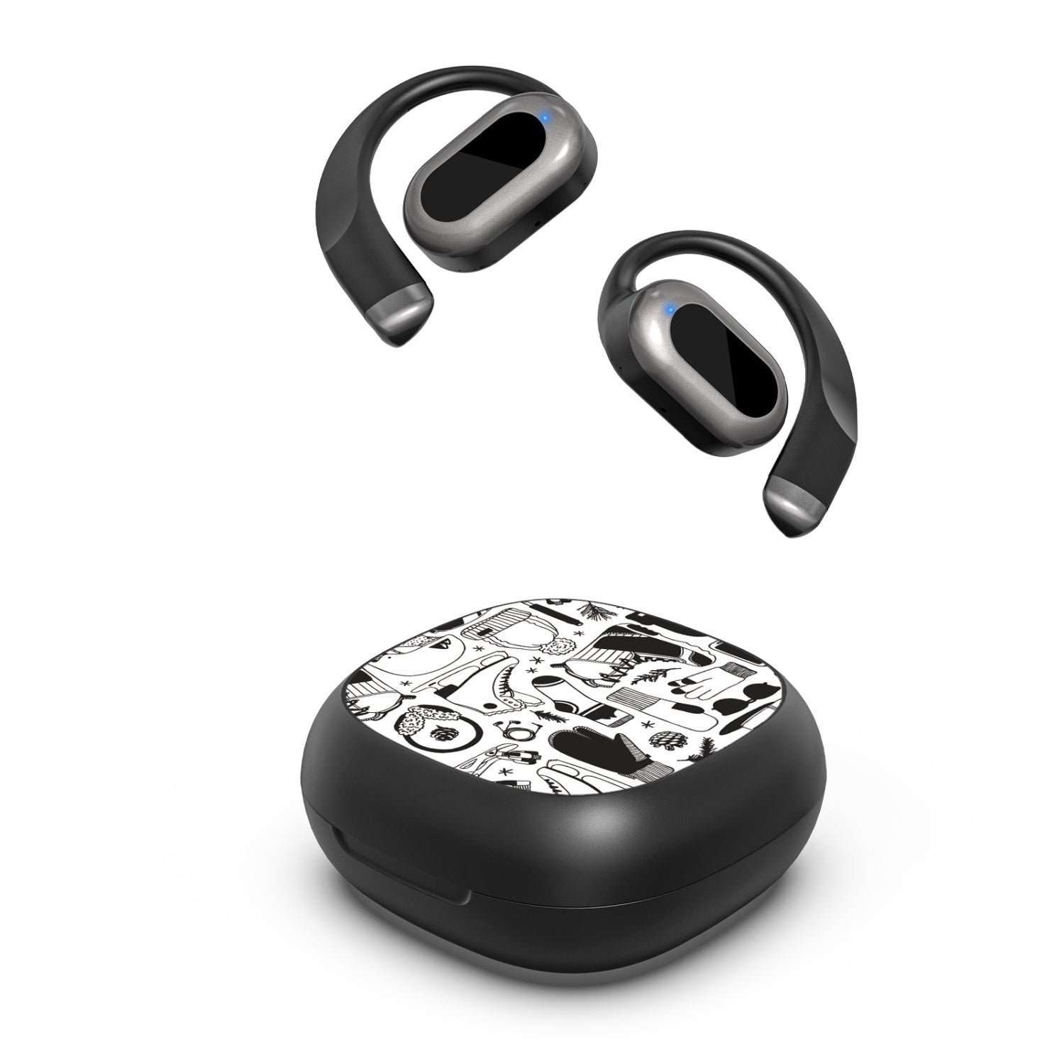 MyBat Design Lab Open-Ear Earbuds - Black - Hit the Slopes - MFHSBTST251-325-2.jpg