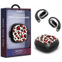 MyBat Design Lab Open-Ear Earbuds - Black - Wild Hearts