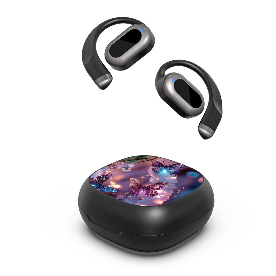 MyBat Design Lab Open-Ear Earbuds - Black - Magical Butterflies - MFHSBTST251-349-2.jpg
