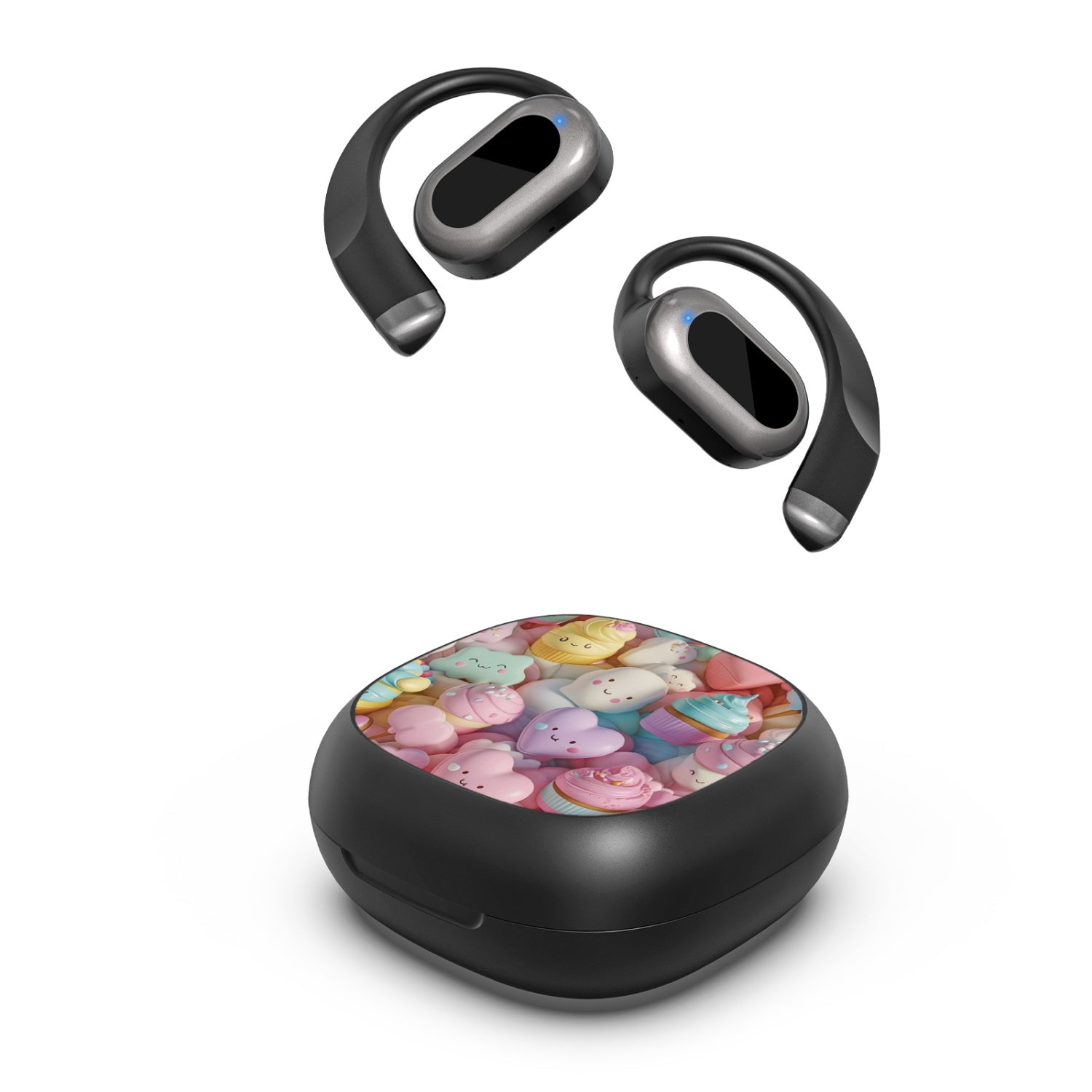 MyBat Design Lab Open-Ear Earbuds - Black - Candy Love - MFHSBTST251-354-2.jpg