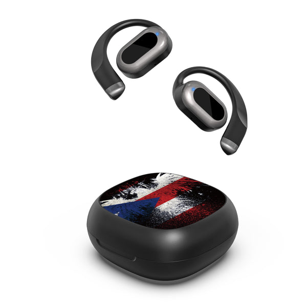 MyBat Design Lab Open-Ear Earbuds - Black - Puerto Rico Eagle Flag - MFHSBTST251-359-2.jpg
