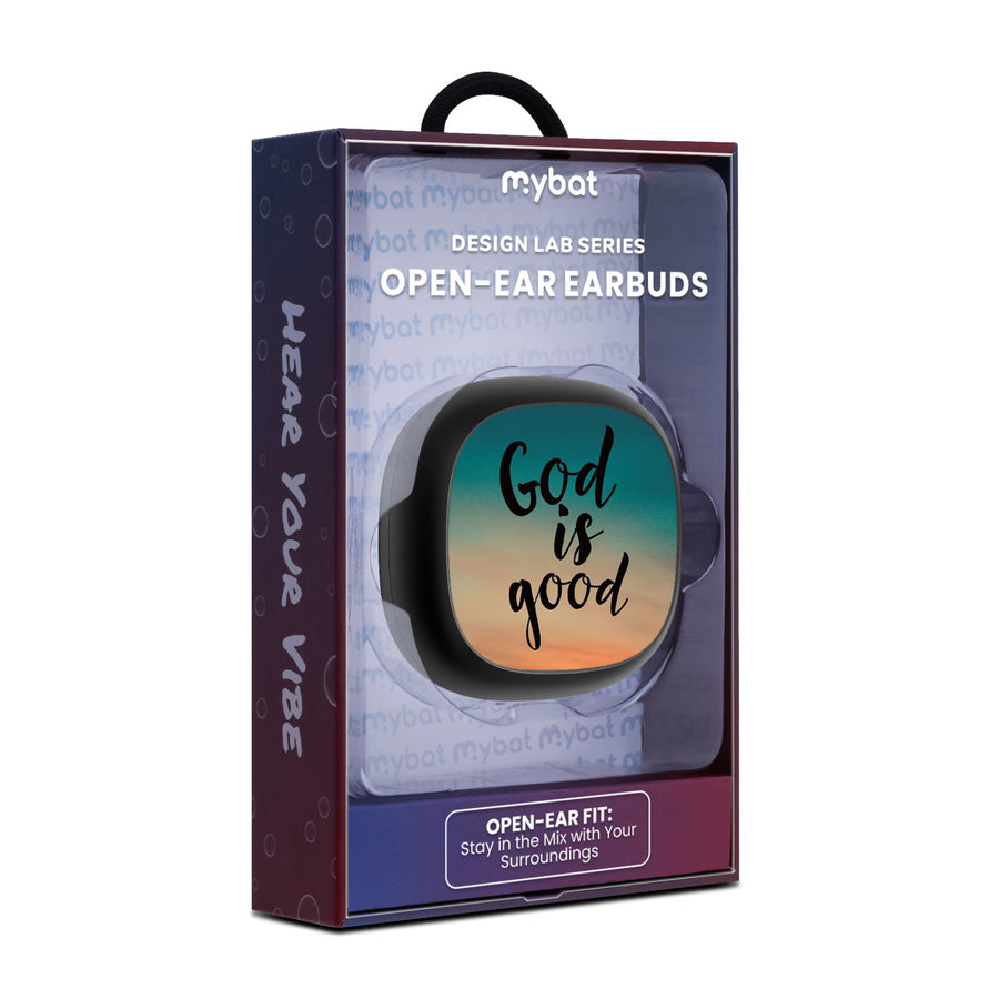 MyBat Design Lab Open-Ear Earbuds - Black - God is Good - MFHSBTST251-364-10.jpg