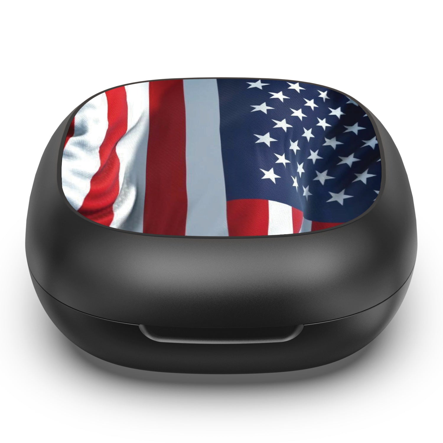 MyBat Design Lab Open-Ear Earbuds - Black - Waving USA FLag - MFHSBTST251-367-4.jpg