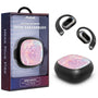 MyBat Design Lab Open-Ear Earbuds - Black - Pink Galaxies