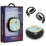 MyBat Design Lab Open-Ear Earbuds - Black - Map