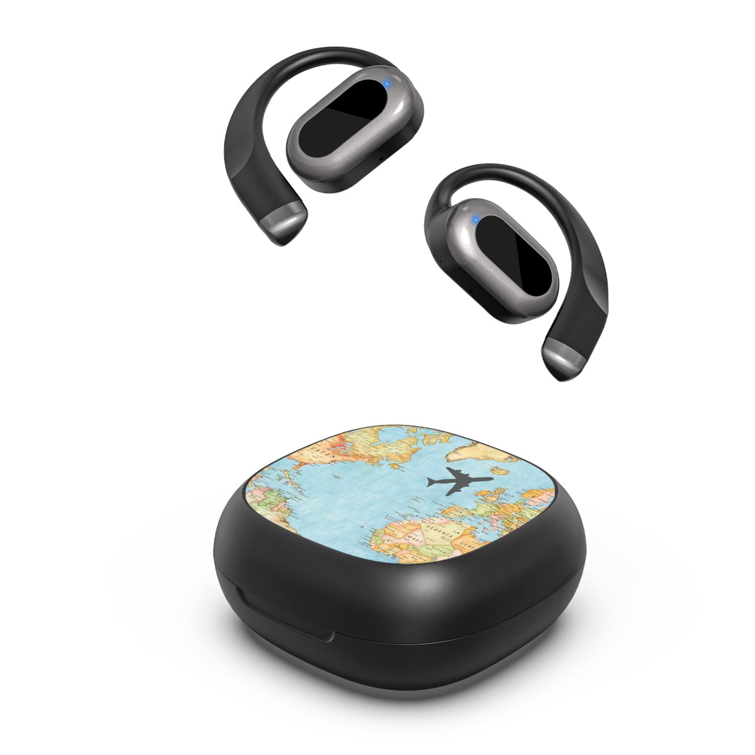 MyBat Design Lab Open-Ear Earbuds - Black - Map - MFHSBTST251-370-2.jpg