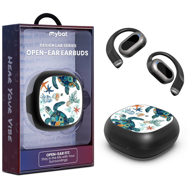 MyBat Design Lab Open-Ear Earbuds - Black - Sea Turtles - MFHSBTST251-375-1.jpg