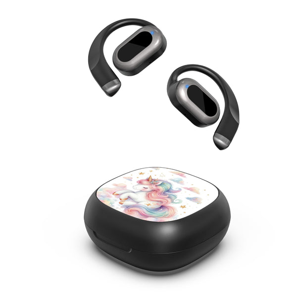 MyBat Design Lab Open-Ear Earbuds - Black - Rainbow Unicorn - MFHSBTST251-392-2.jpg