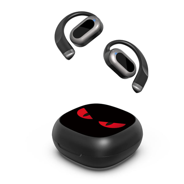 MyBat Design Lab Open-Ear Earbuds - Black - Red Eyes - MFHSBTST251-400-2.jpg