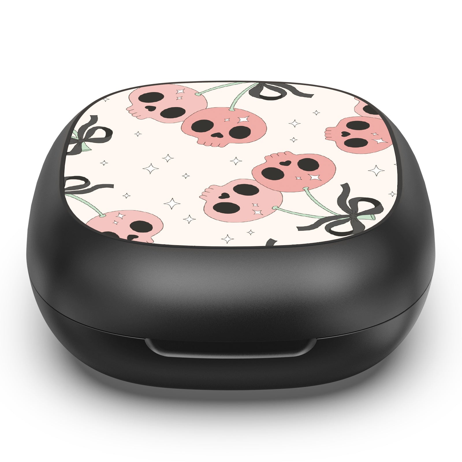 MyBat Design Lab Open-Ear Earbuds - Black - Cherry Skulls - MFHSBTST251-408-4.jpg