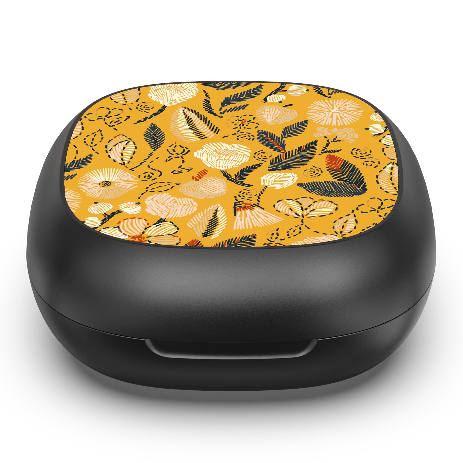 MyBat Design Lab Open-Ear Earbuds - Black - Floral Stitch - MFHSBTST251-439-4.jpg