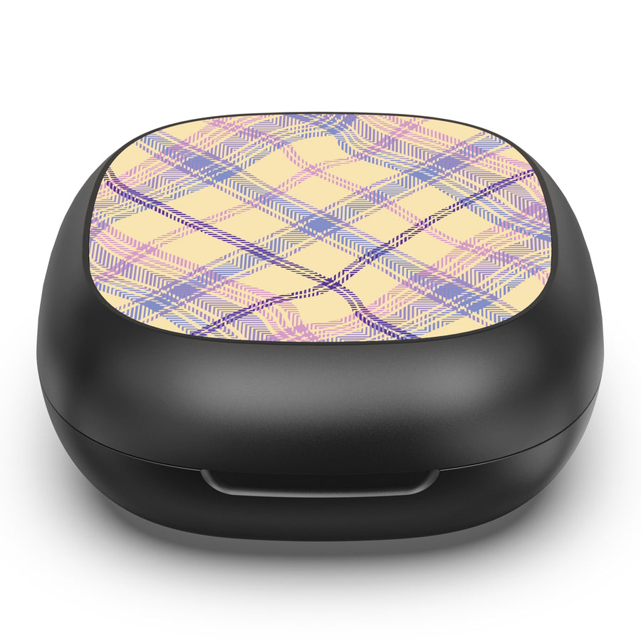 MyBat Design Lab Open-Ear Earbuds - Black - Wavy Plaid - MFHSBTST251-442-4.jpg