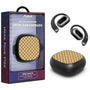 MyBat Design Lab Open-Ear Earbuds - Black - Autumn Tartan