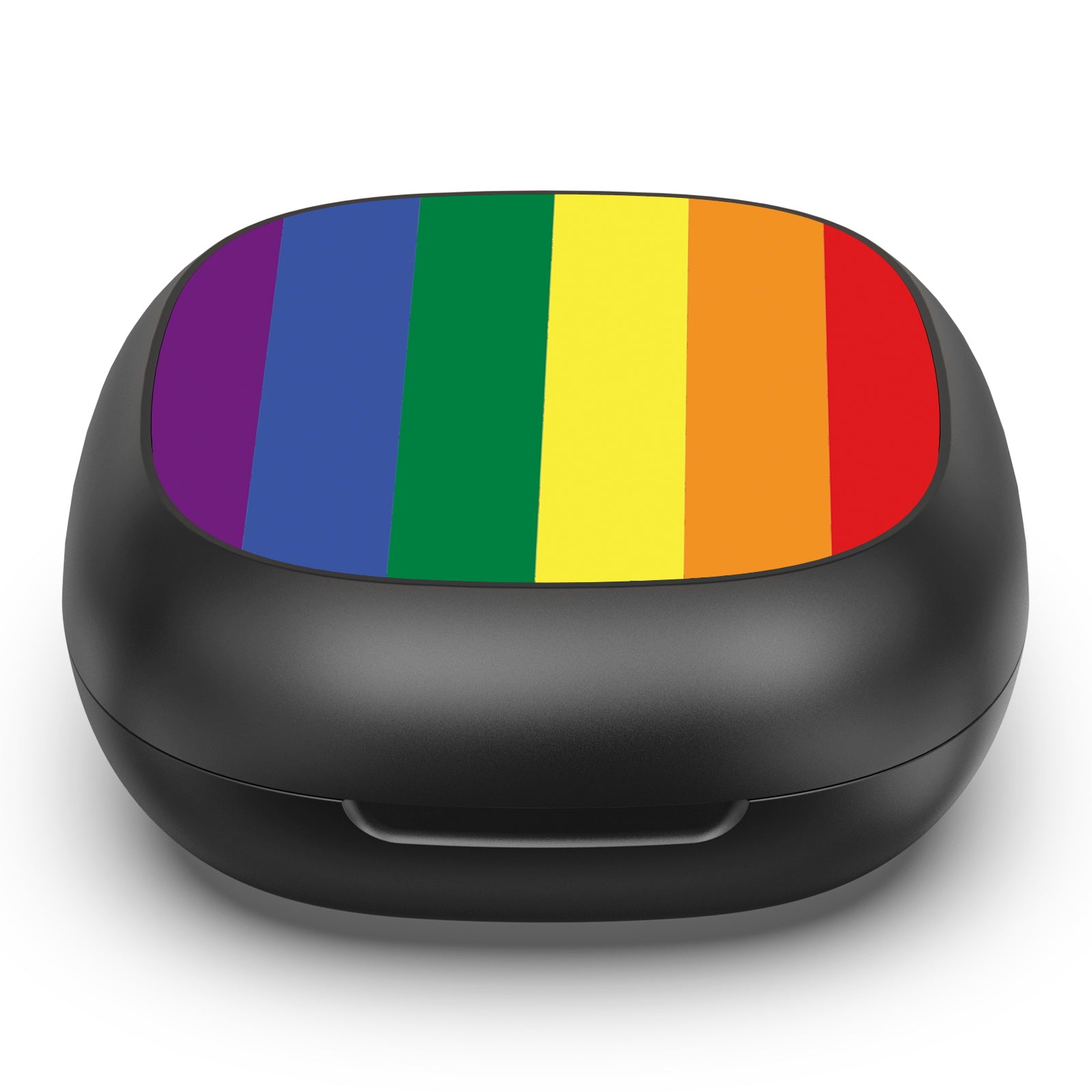 MyBat Design Lab Open-Ear Earbuds - Black - Rainbow Stripes - MFHSBTST251-459-4.jpg