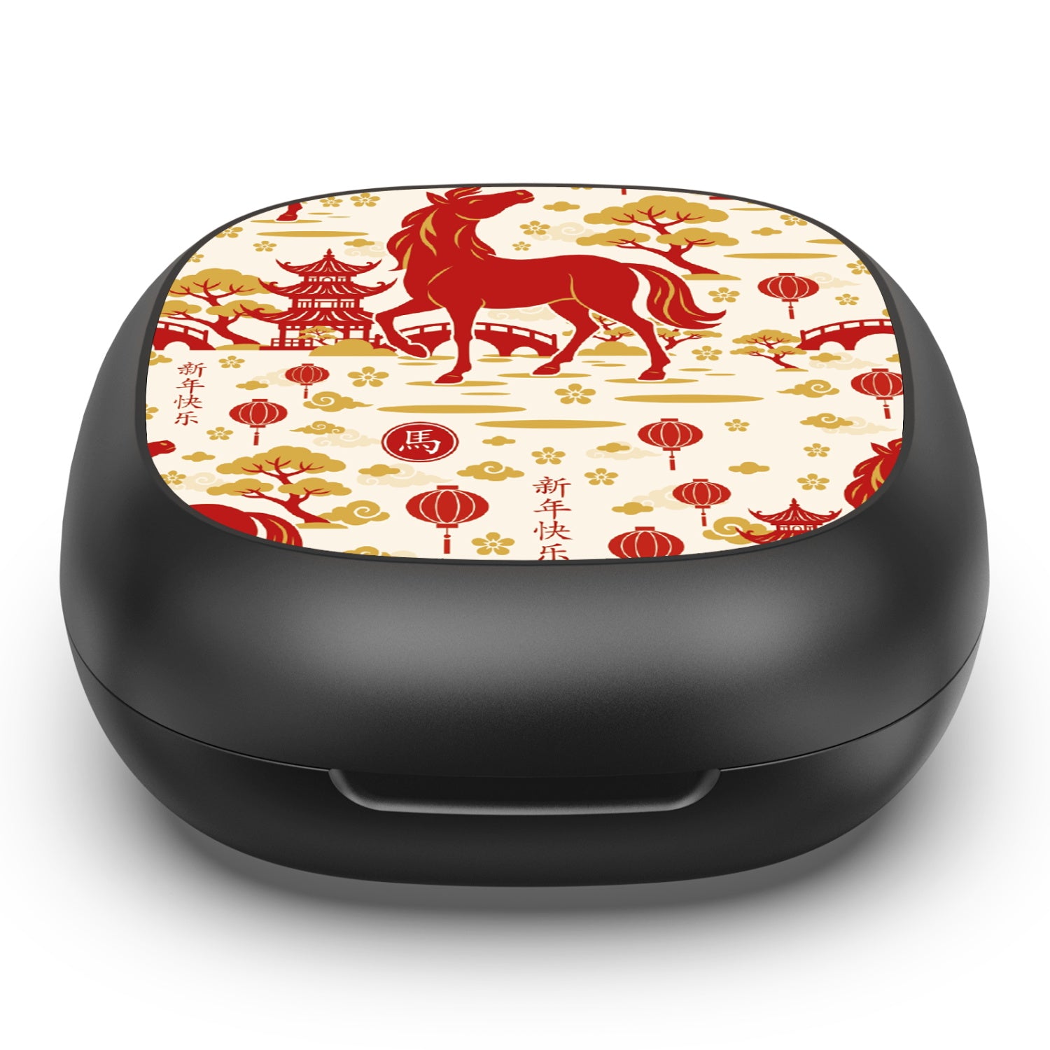 MyBat Design Lab Open-Ear Earbuds - Black - Year of the Horse - MFHSBTST251-461-4.jpg