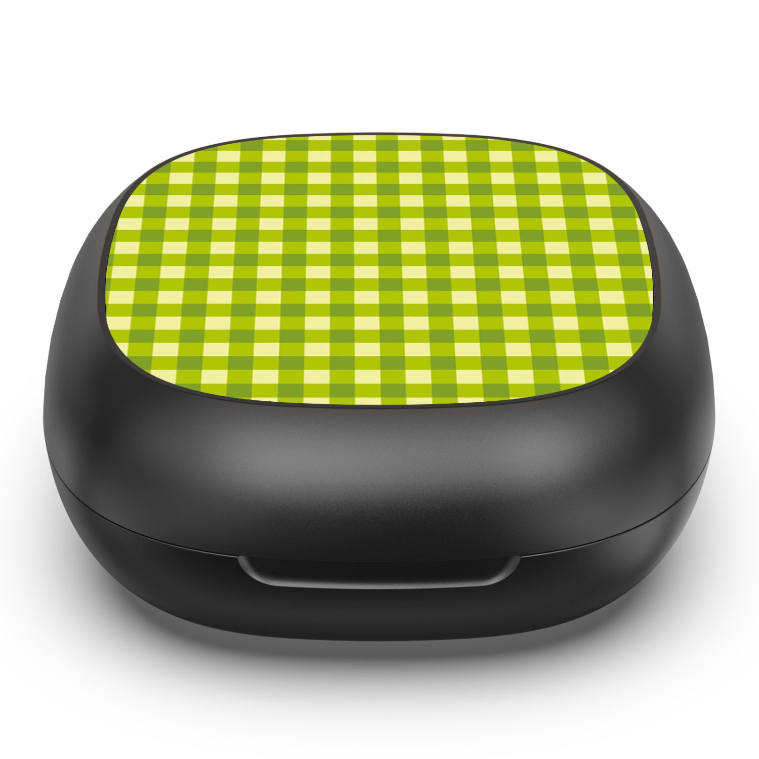 MyBat Design Lab Open-Ear Earbuds - Black - Green Gingham - MFHSBTST251-476-4.jpg