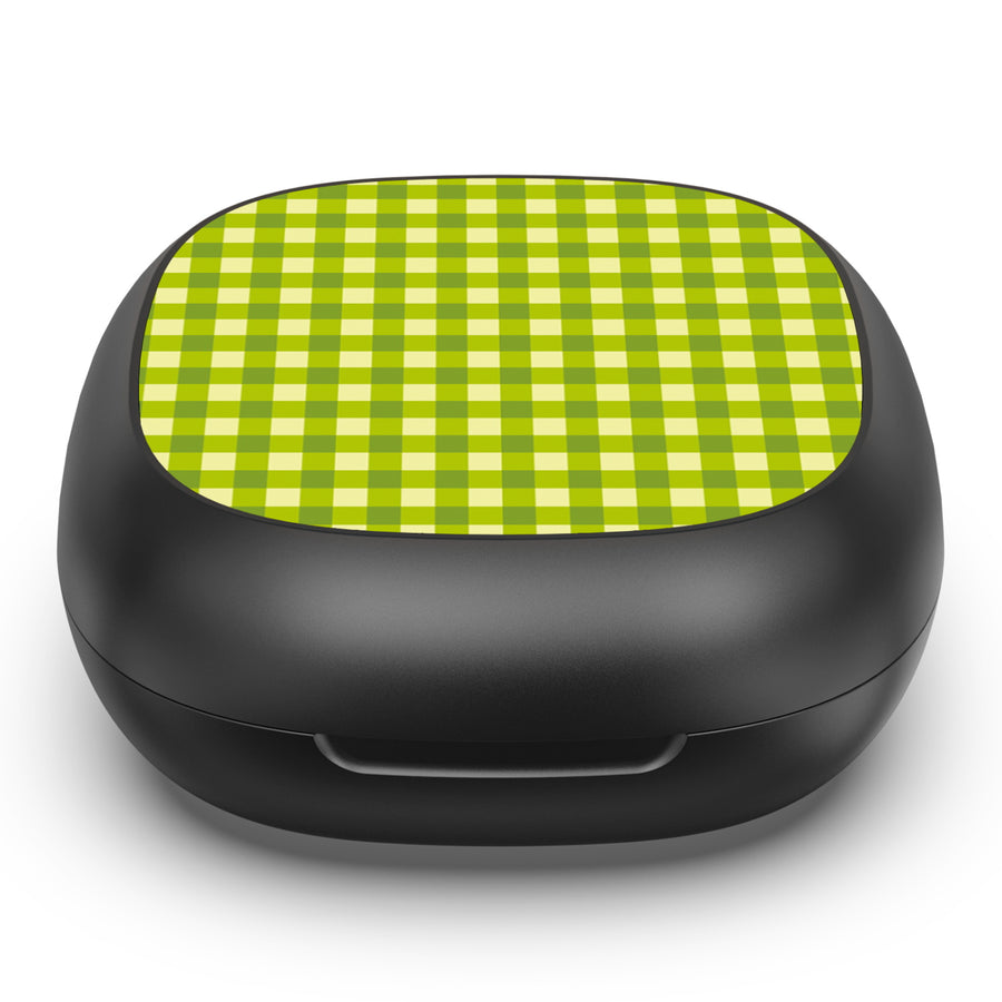 MyBat Design Lab Open-Ear Earbuds - Black - Green Gingham - MFHSBTST251-476-4.jpg