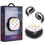 MyBat Design Lab Open-Ear Earbuds - Black - Pastel Check - MFHSBTST251-480-1.jpg