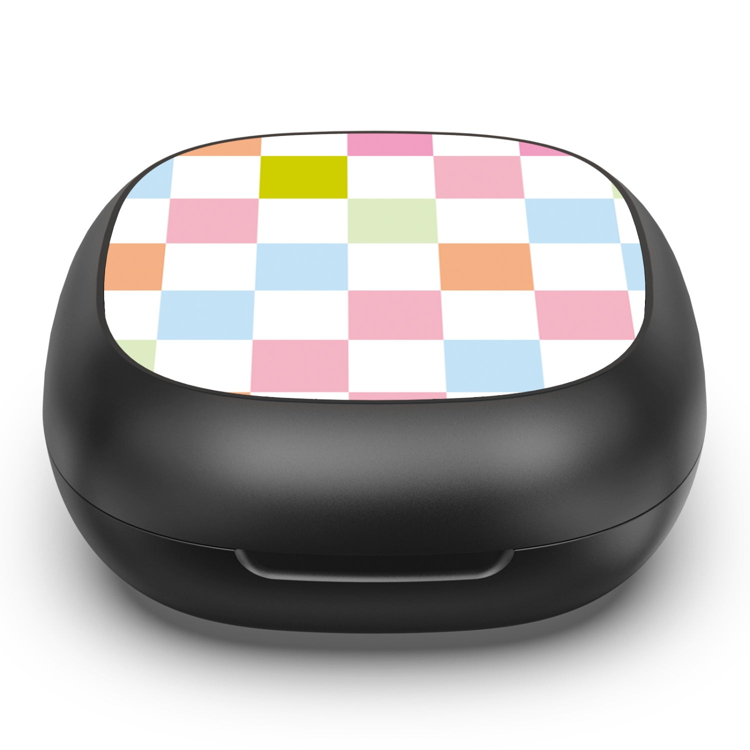 MyBat Design Lab Open-Ear Earbuds - Black - Pastel Check - MFHSBTST251-480-4.jpg