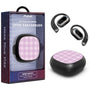 MyBat Design Lab Open-Ear Earbuds - Black - Purple Plaid - MFHSBTST251-483-1.jpg