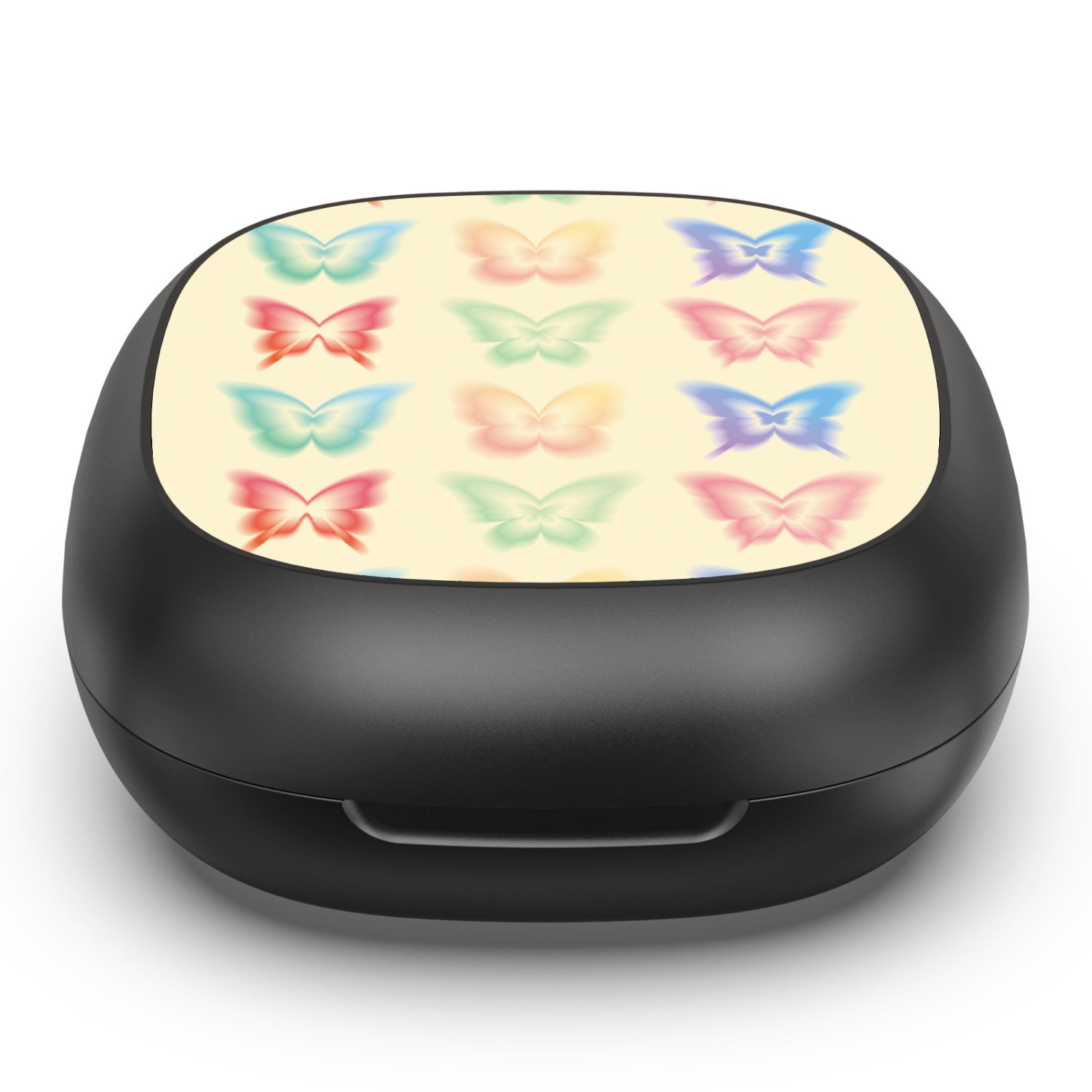 MyBat Design Lab Open-Ear Earbuds - Black - Technicolor Butterflies - MFHSBTST251-487-4.jpg
