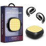 MyBat Design Lab Open-Ear Earbuds - Black - Butter Plaid