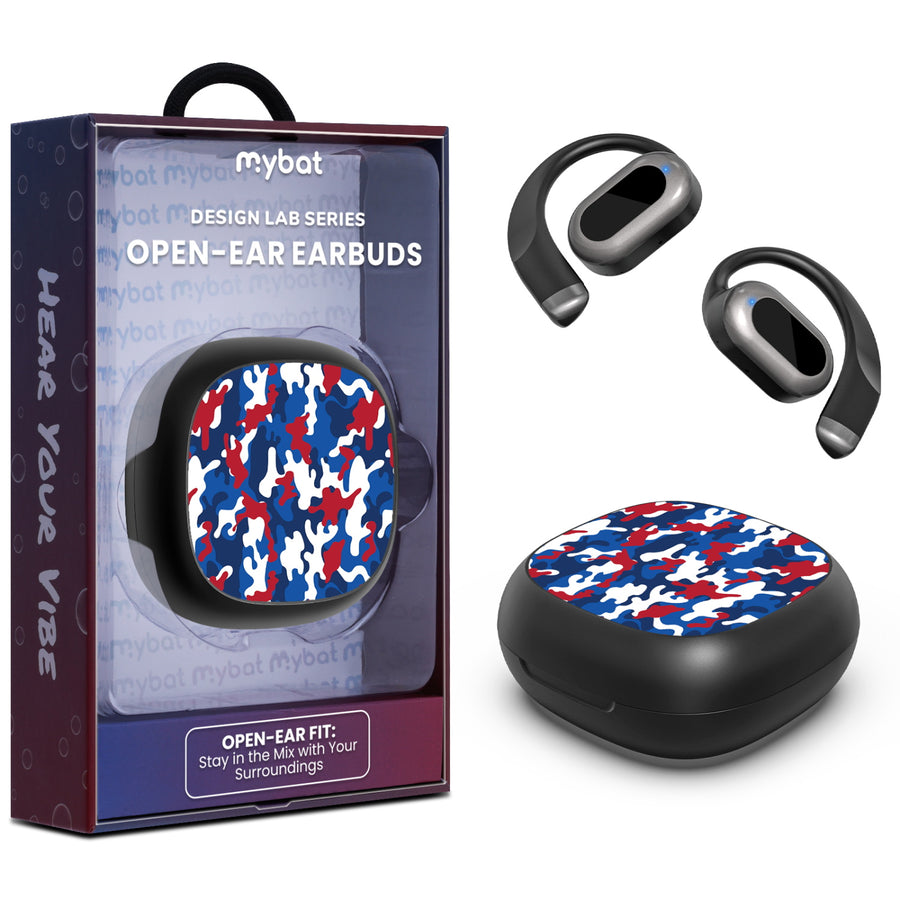 MyBat Design Lab Open-Ear Earbuds - Black - Patriot Camo - MFHSBTST251-521.JPG