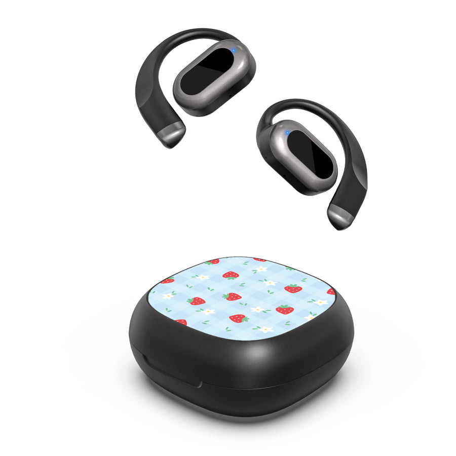 MyBat Design Lab Open-Ear Earbuds - Black - Sweet Strawberry - MFHSBTST251-525-1.JPG