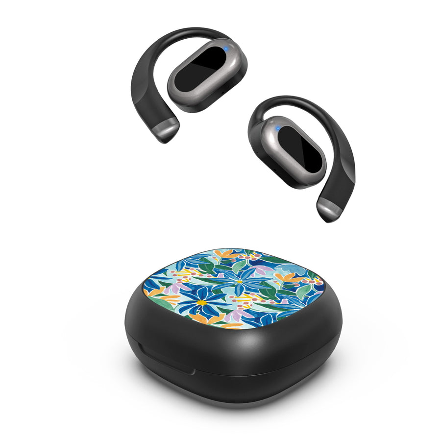 MyBat Design Lab Open-Ear Earbuds - Black - Exotic Bloom - MFHSBTST251-529-1.JPG