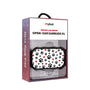 MyBat Design Lab Open-Ear Earbuds XL - Black - Paw Prints and Hearts