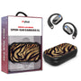MyBat Design Lab Open-Ear Earbuds XL - Black - Tiger Fur