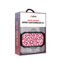 MyBat Design Lab Open-Ear Earbuds XL - Black - Pink Leopard Print