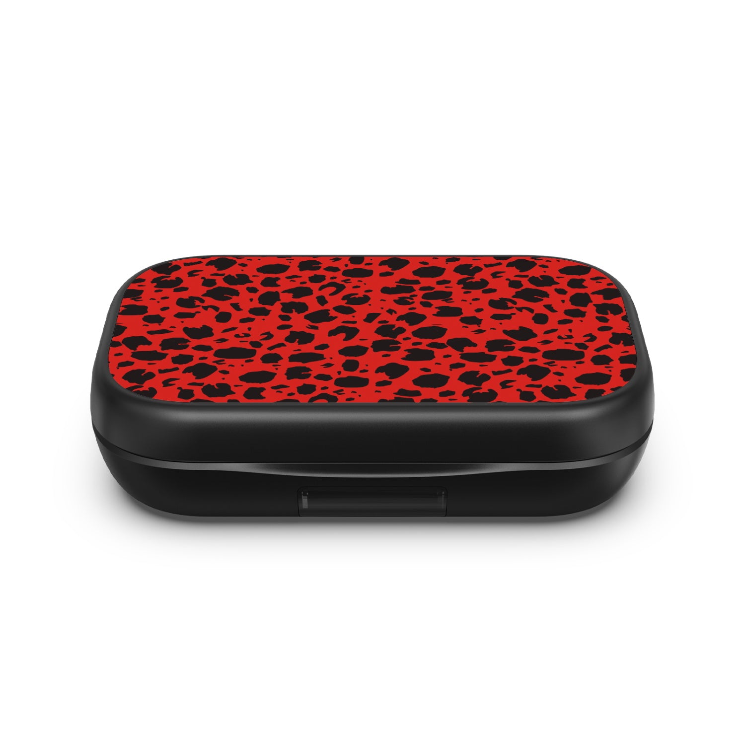 MyBat Design Lab Open-Ear Earbuds XL - Black - Red Leopard Print - MFHSBTST271-008-4.jpg