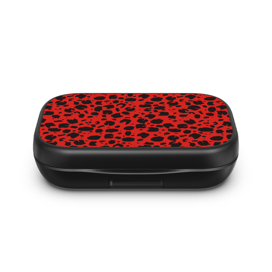 MyBat Design Lab Open-Ear Earbuds XL - Black - Red Leopard Print - MFHSBTST271-008-4.jpg