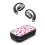 MyBat Design Lab Open-Ear Earbuds XL - Black - Pink Cow Print - MFHSBTST271-015-2.jpg