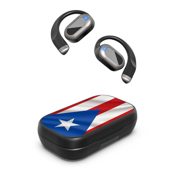 MyBat Design Lab Open-Ear Earbuds XL - Black - Puerto Rican Flag - MFHSBTST271-029-2.jpg