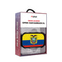 MyBat Design Lab Open-Ear Earbuds XL - Black - Ecuadorean Flag