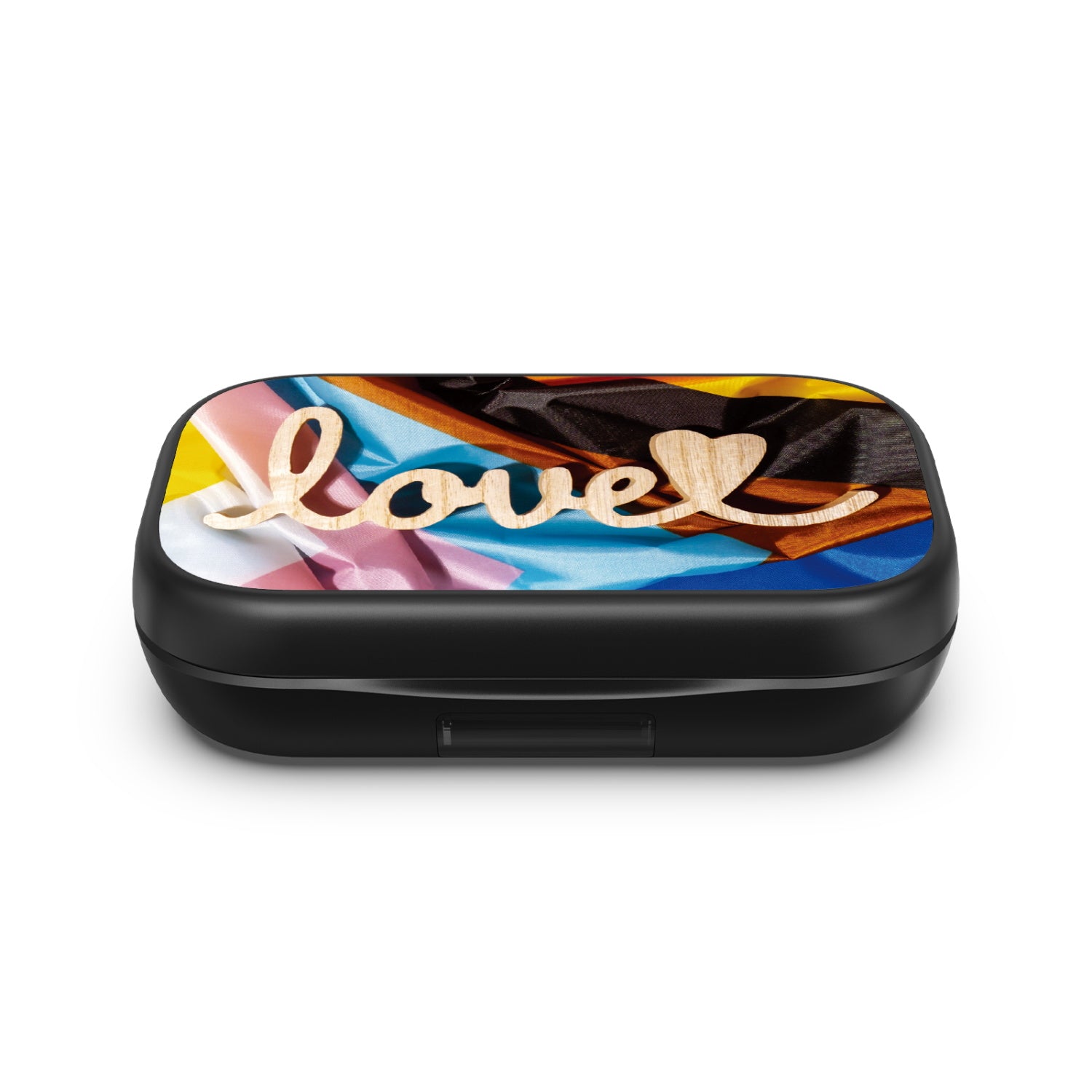 MyBat Design Lab Open-Ear Earbuds XL - Black - Love is Love - MFHSBTST271-037-4.jpg