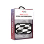 MyBat Design Lab Open-Ear Earbuds XL - Black - Racing Flag