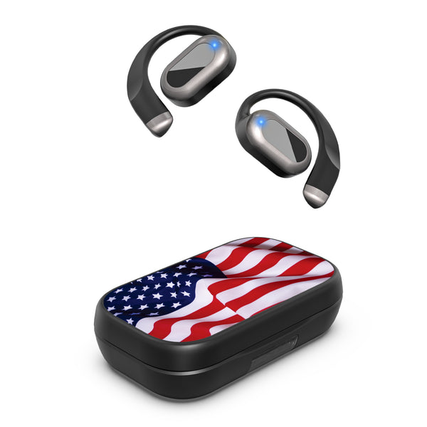 MyBat Design Lab Open-Ear Earbuds XL - Black - Stars & Stripes - MFHSBTST271-042-2.jpg