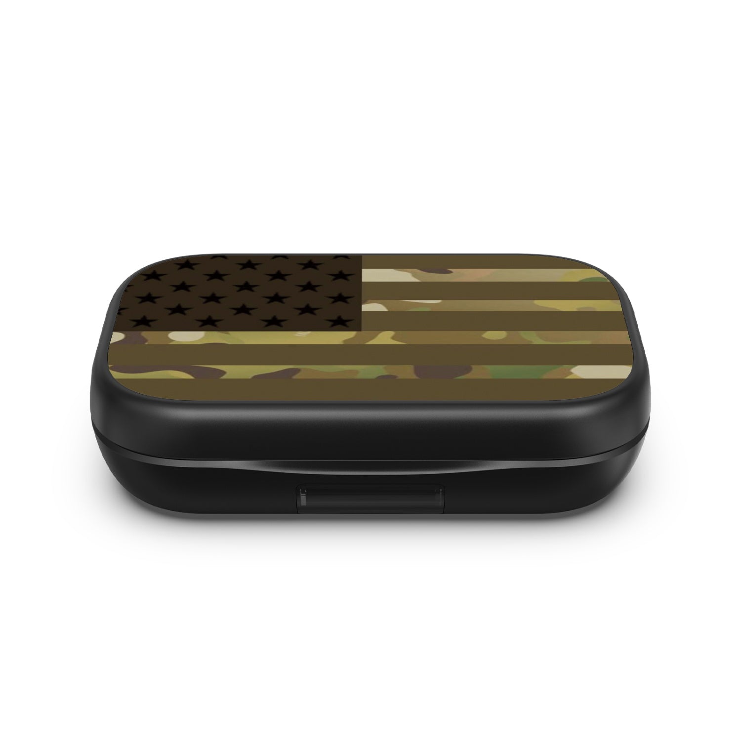MyBat Design Lab Open-Ear Earbuds XL - Black - Military Camouflage American Flag - MFHSBTST271-054-4.jpg