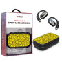 MyBat Design Lab Open-Ear Earbuds XL - Black - Smiley Faces - MFHSBTST271-097-1.jpg