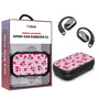 MyBat Design Lab Open-Ear Earbuds XL - Black - Pink Cherries - MFHSBTST271-100-1.jpg