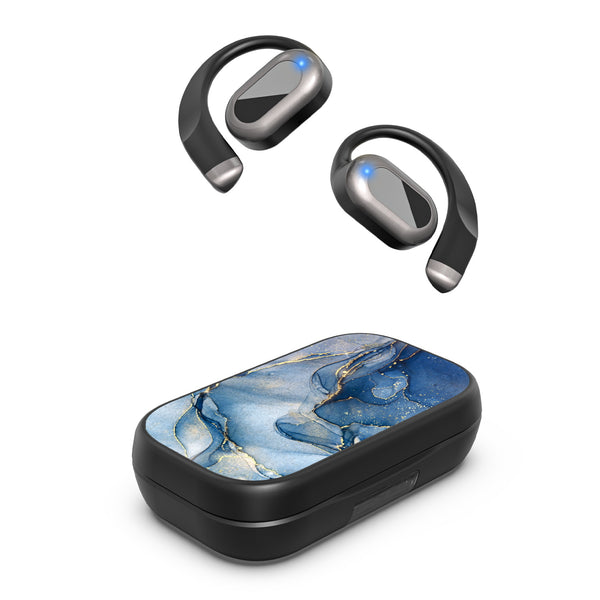 MyBat Design Lab Open-Ear Earbuds XL - Black - Blue Marble - MFHSBTST271-106-2.jpg