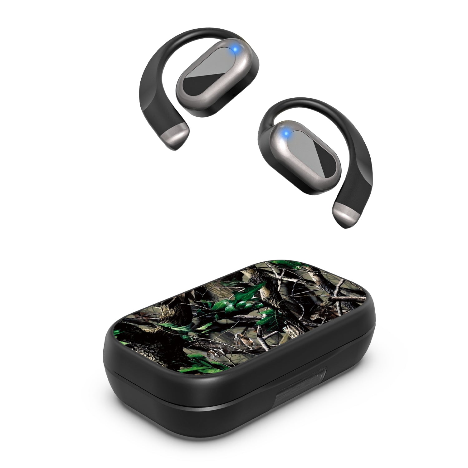 MyBat Design Lab Open-Ear Earbuds XL - Black - Real Tree - MFHSBTST271-116-2.jpg