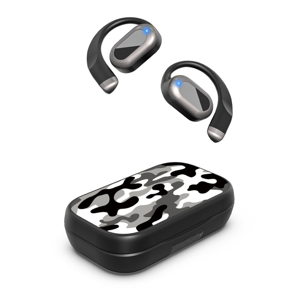 MyBat Design Lab Open-Ear Earbuds XL - Black - Black & White Camouflage - MFHSBTST271-122-2.jpg