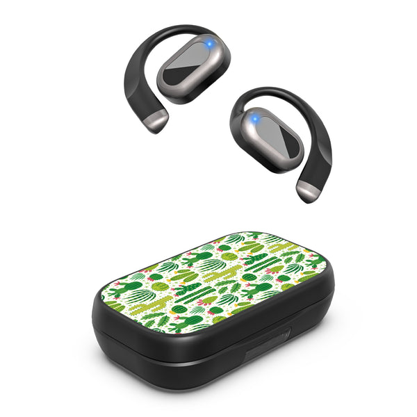 MyBat Design Lab Open-Ear Earbuds XL - Black - Succulents - MFHSBTST271-123-2.jpg