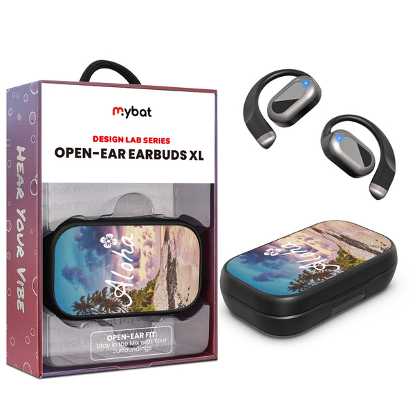MyBat Design Lab Open-Ear Earbuds XL - Black - Aloha - MFHSBTST271-133-1.jpg
